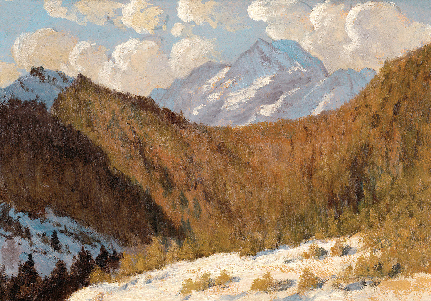Early Spring in the Tatras Plakat - Posterbox.dk