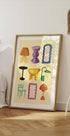 Fashionable Furniture Set Plakat - Posterbox.dk