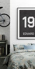 Football Number Plakat - Posterbox.dk