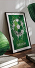 Graffiti Football Personal Name - Posterbox