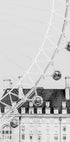 London Eye in Black and White Plakat - Posterbox.dk