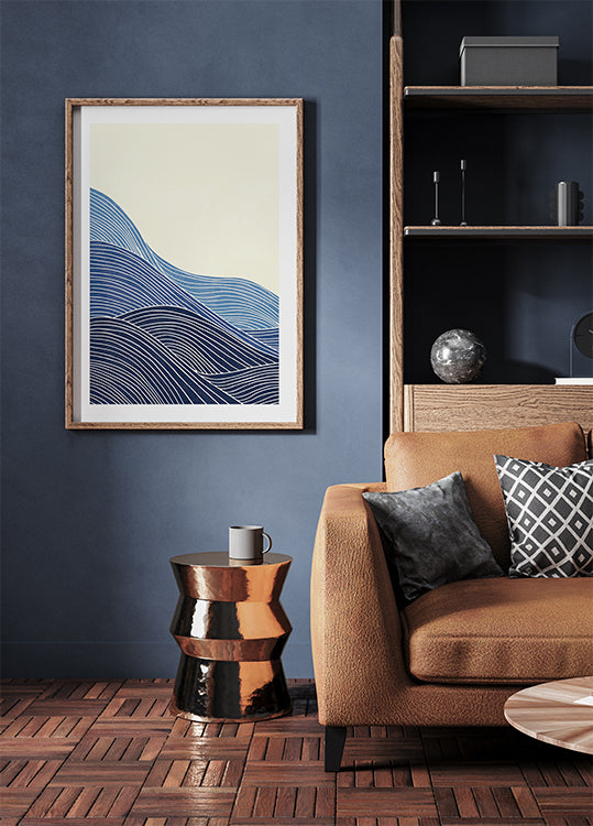 Movement of Waves Plakat - Posterbox.dk