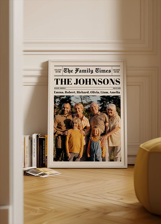 Newspaper Photo Personal - Posterbox