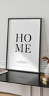 Our Home, Personalized Coordinates Plakat - Posterbox.dk