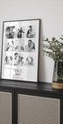 Personalized Couple Photo Collage Plakat - Posterbox.dk