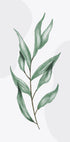 Watercolor Leaf Plakat - Posterbox.dk