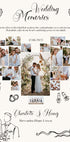 Wedding Memories Photo Collage Plakat - Posterbox