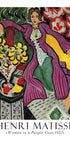 Woman in a Purple Coat Plakat - Posterbox.dk