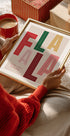 FaLaLa Christmas Season Plakat - Posterbox
