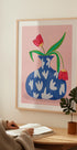 Tulpe in vase Plakat - Posterbox