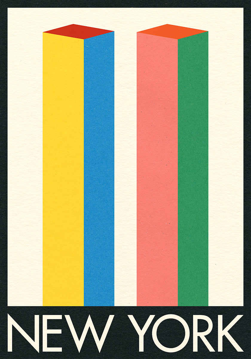 New York Twin Towers - Posterbox