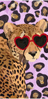 Leopard Print Pink Plakat - Posterbox