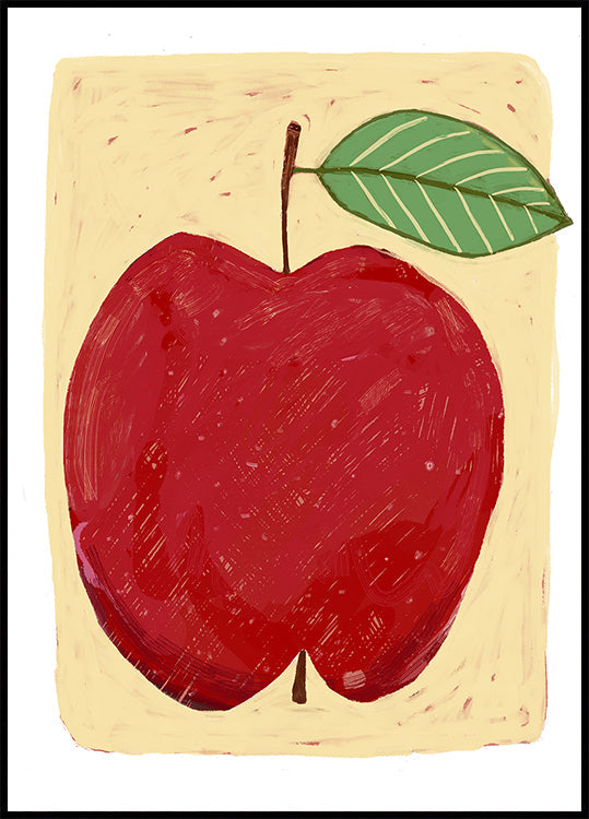 Big red apple (NEW) - Posterbox