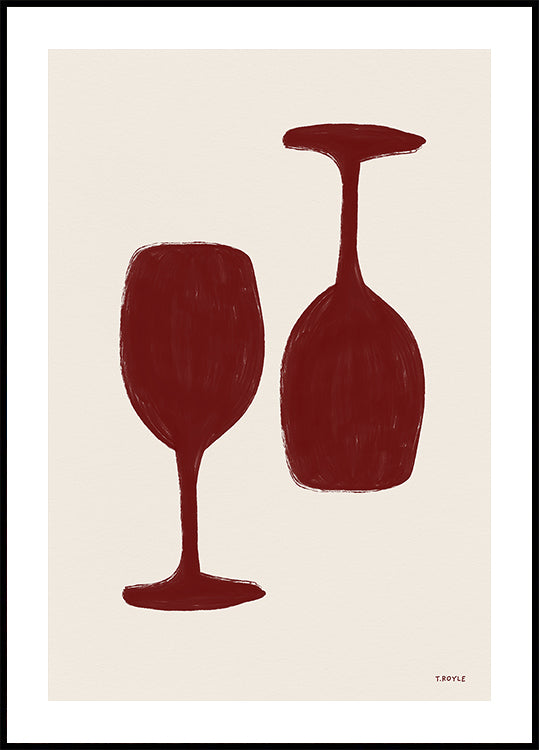 Wine time Plakat - Posterbox
