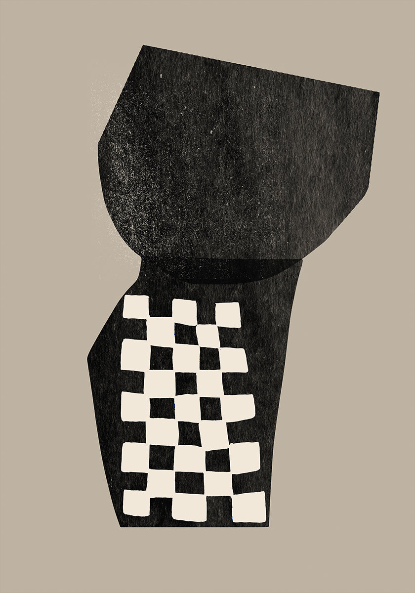 Checkered Abstraction - Posterbox