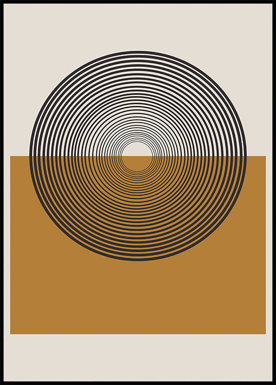 Concentric Reflections Plakat - Posterbox