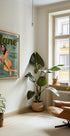 Mary Jane Retro Vintage Pinup Cannabis Art (NEW) - Posterbox