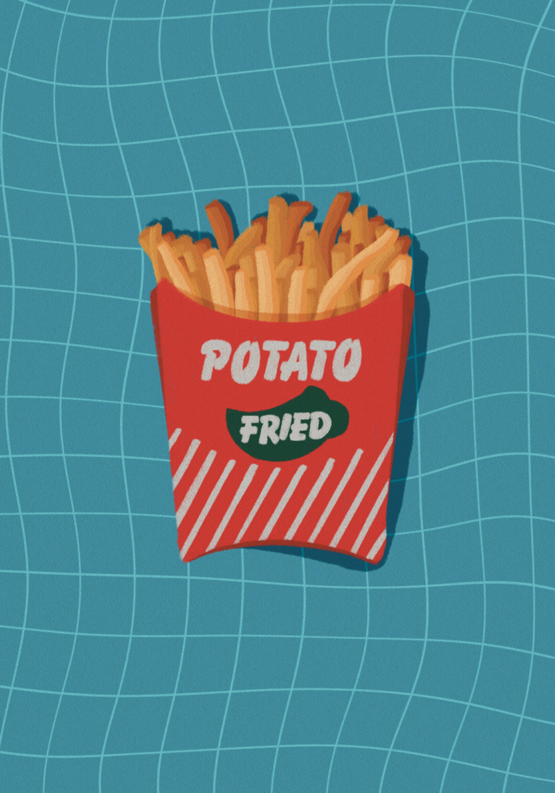 Retro-Pommes-Snack