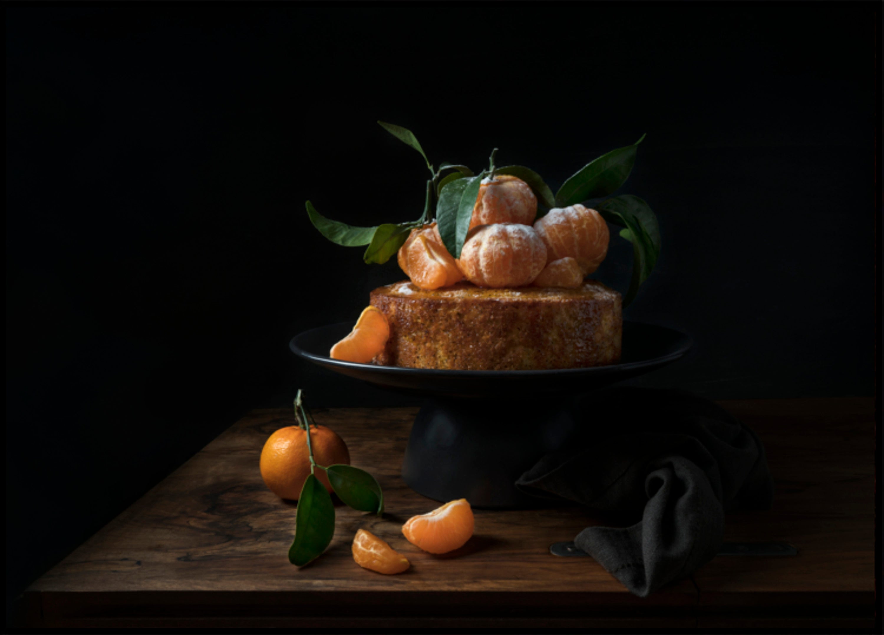 Rustikaler Mandarinenkuchen