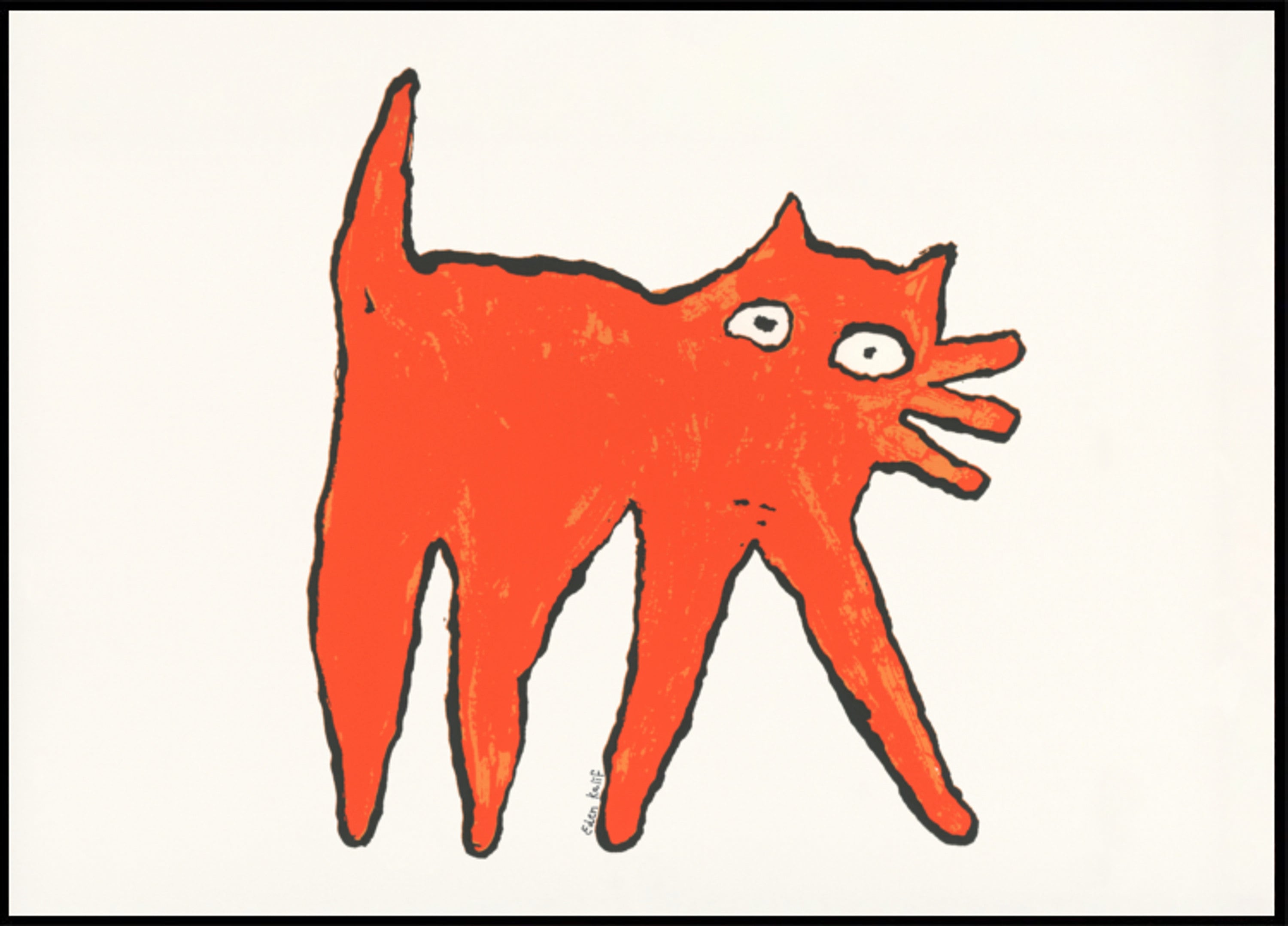 Orange Katze