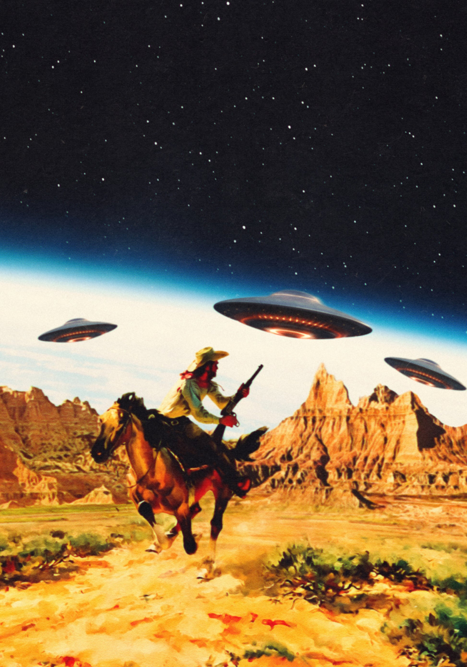 UFO-Weltraumjagd