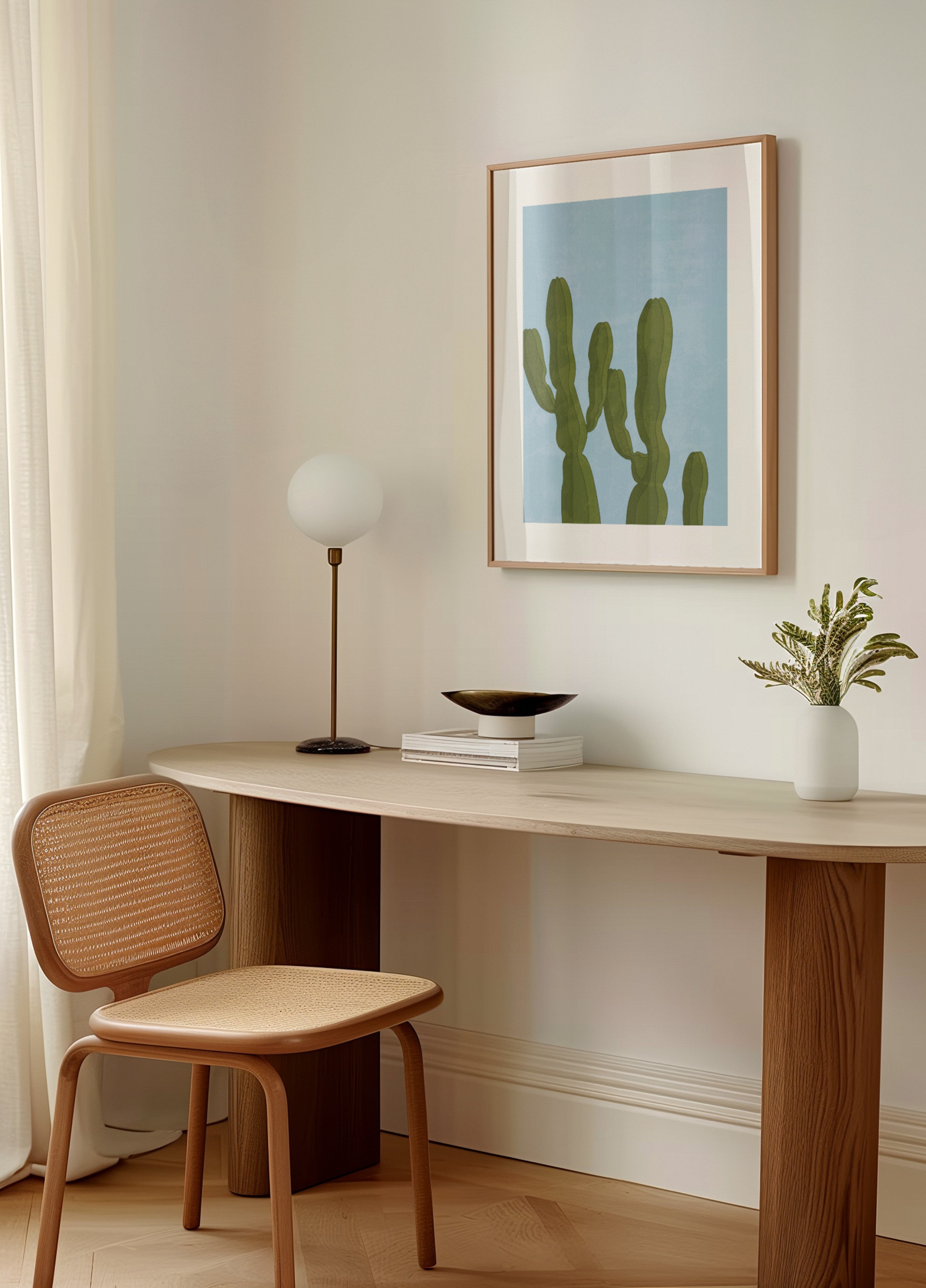 Hoch aufragende Wüstenkakteen