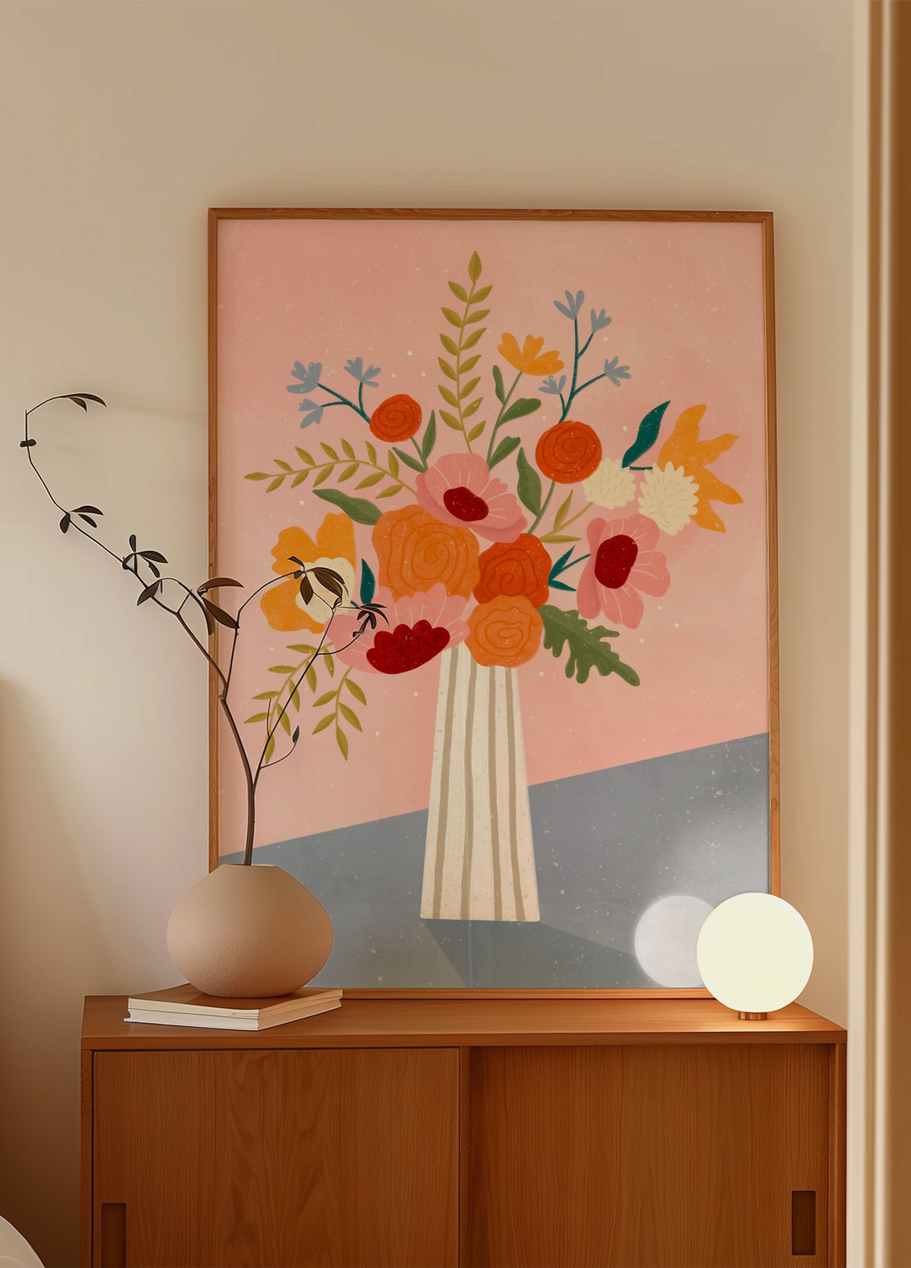 Modernes Blumenarrangement