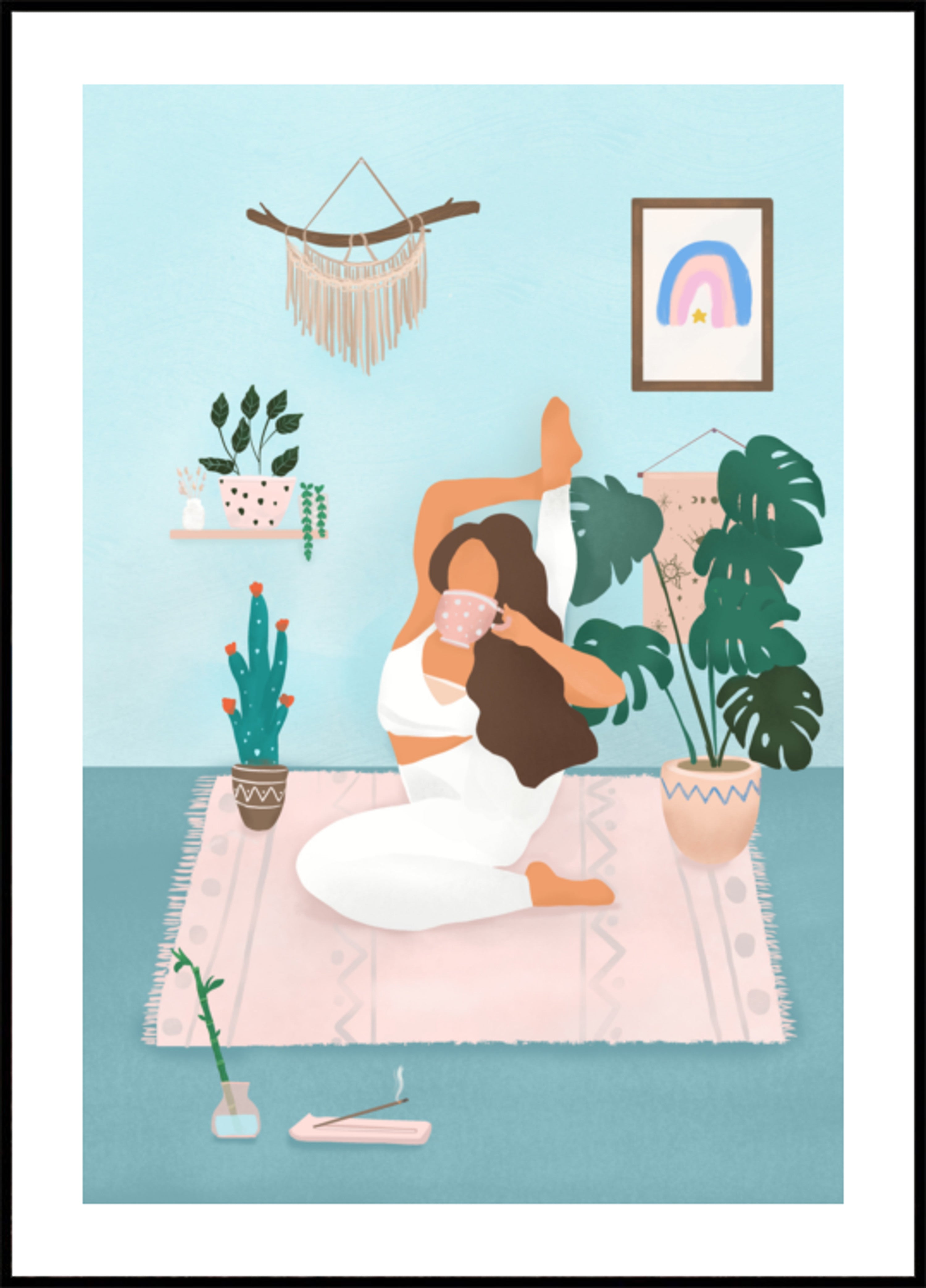 Yoga-Stunde