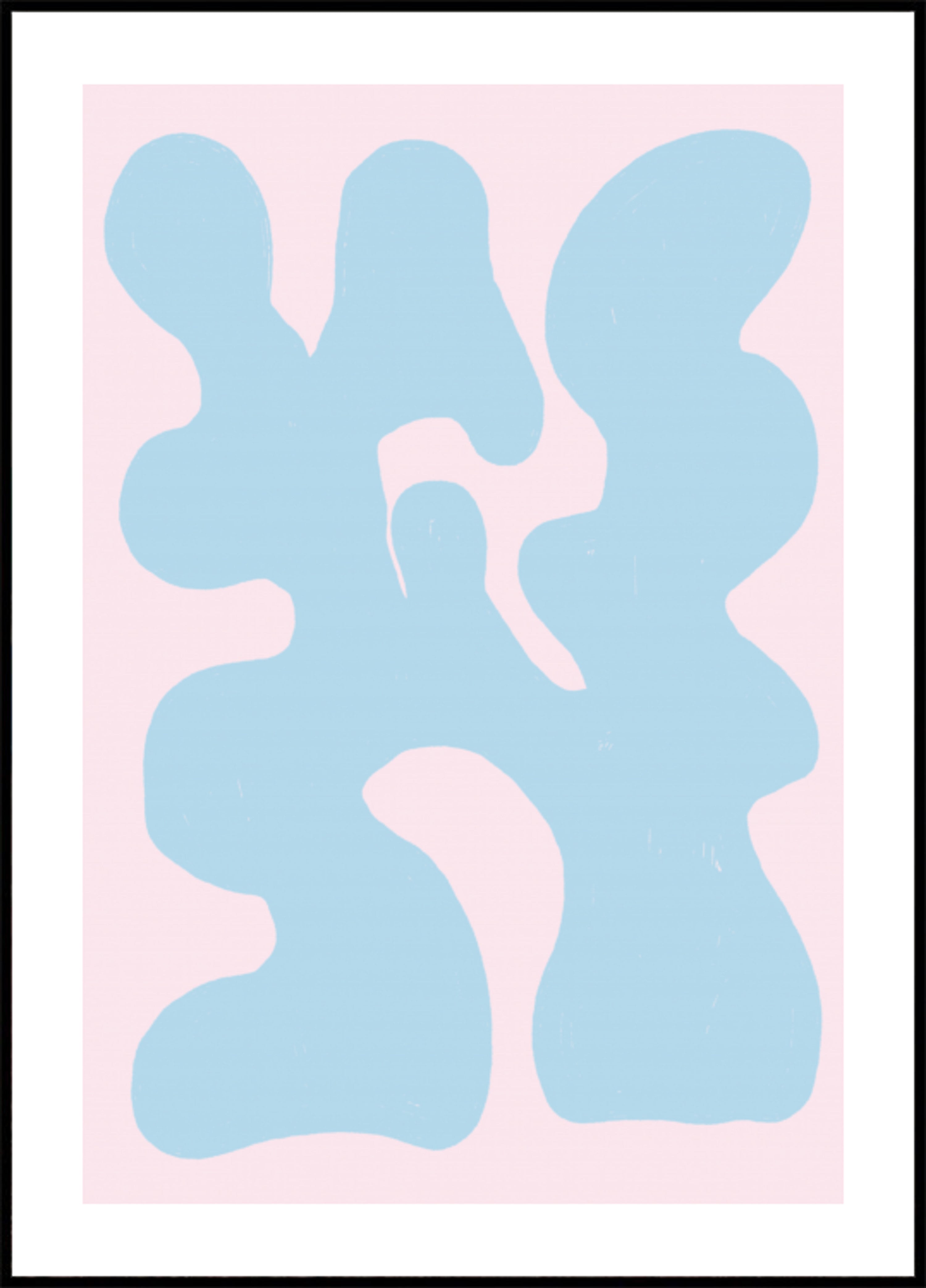 Ruhige Pastellabstraktion