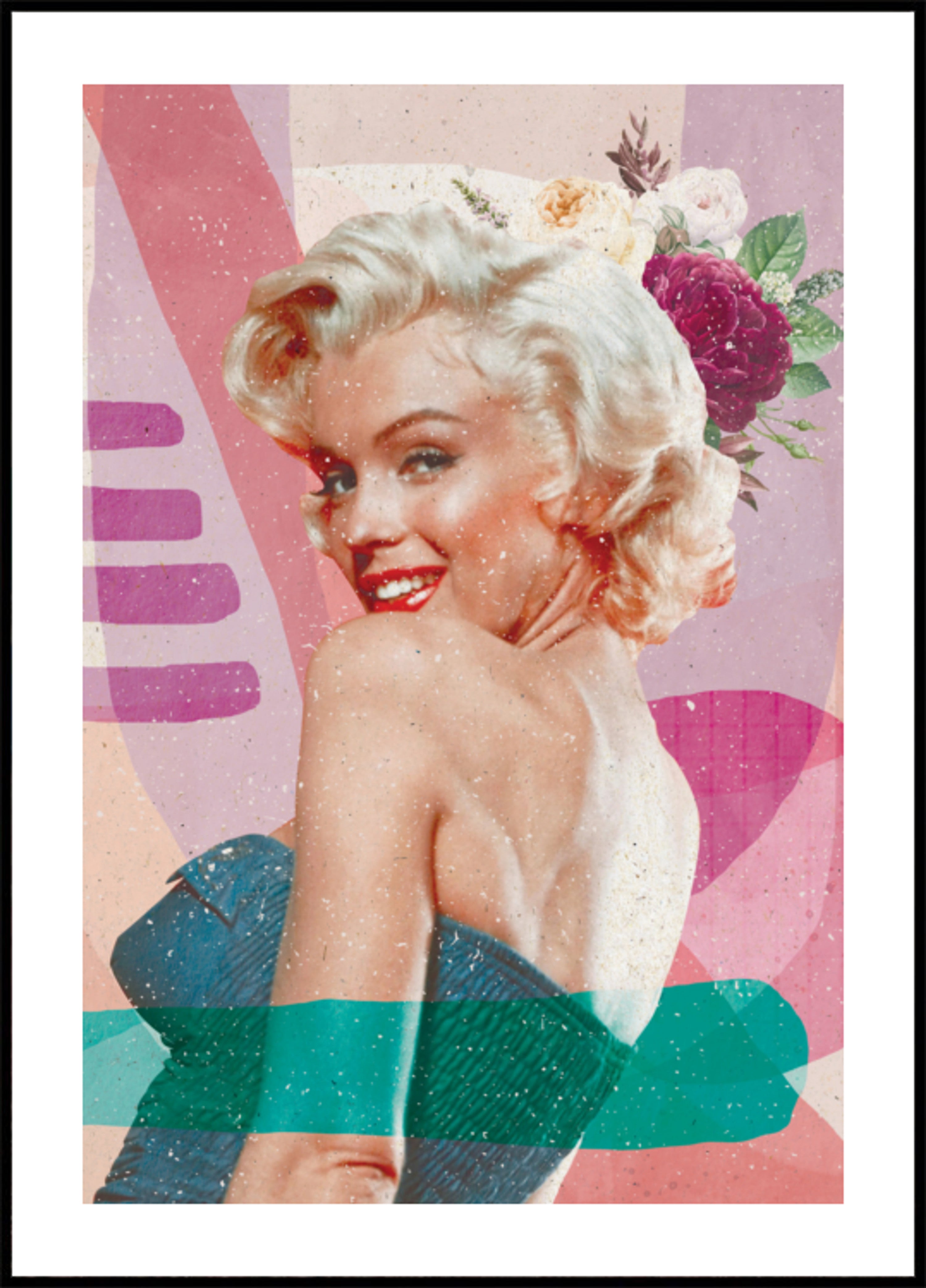 Blonde Glamour-Blumen