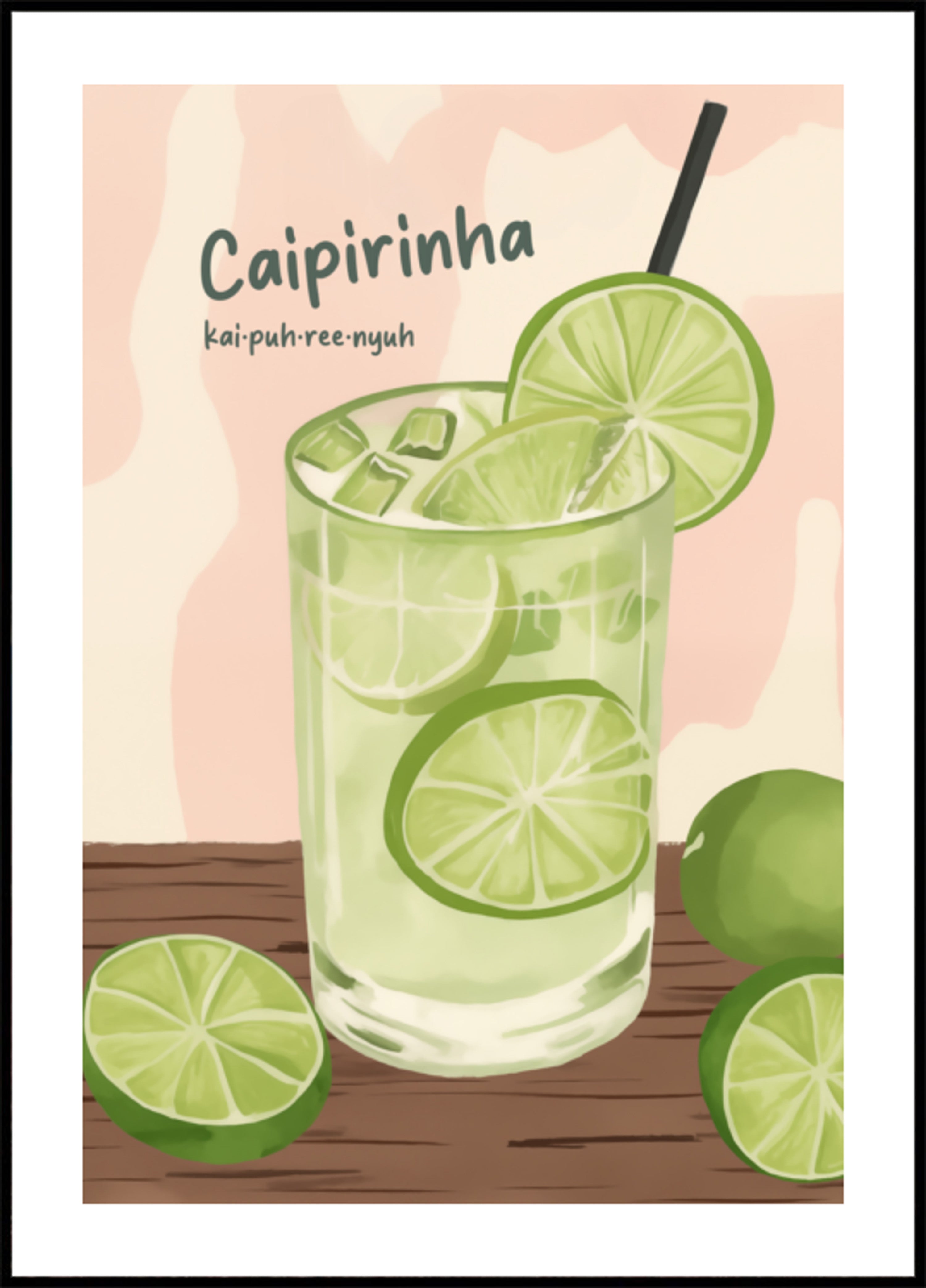 Erfrischender Limetten-Caipirinha