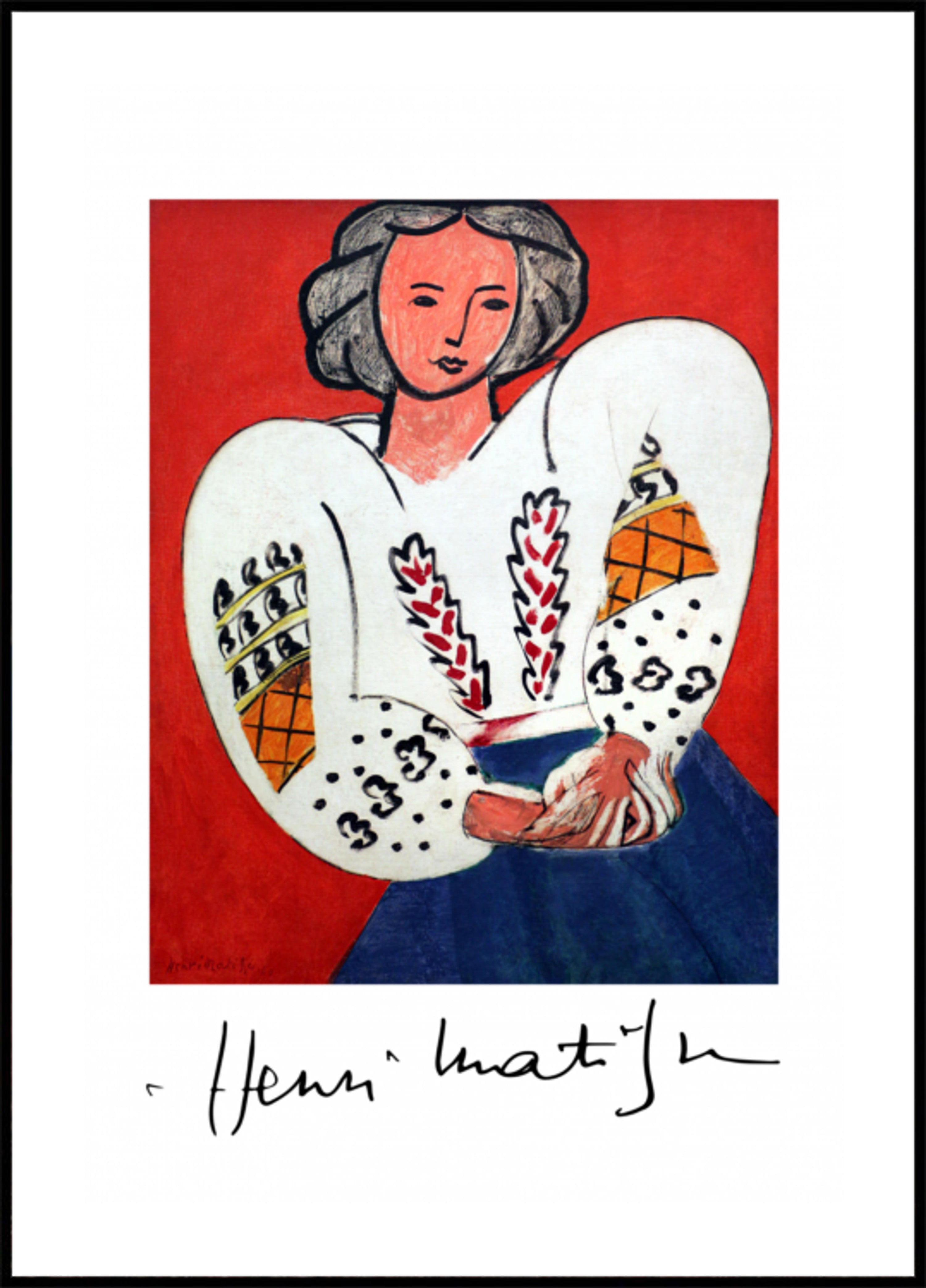 Henri Matisse, La Camicetta Romena, 1940