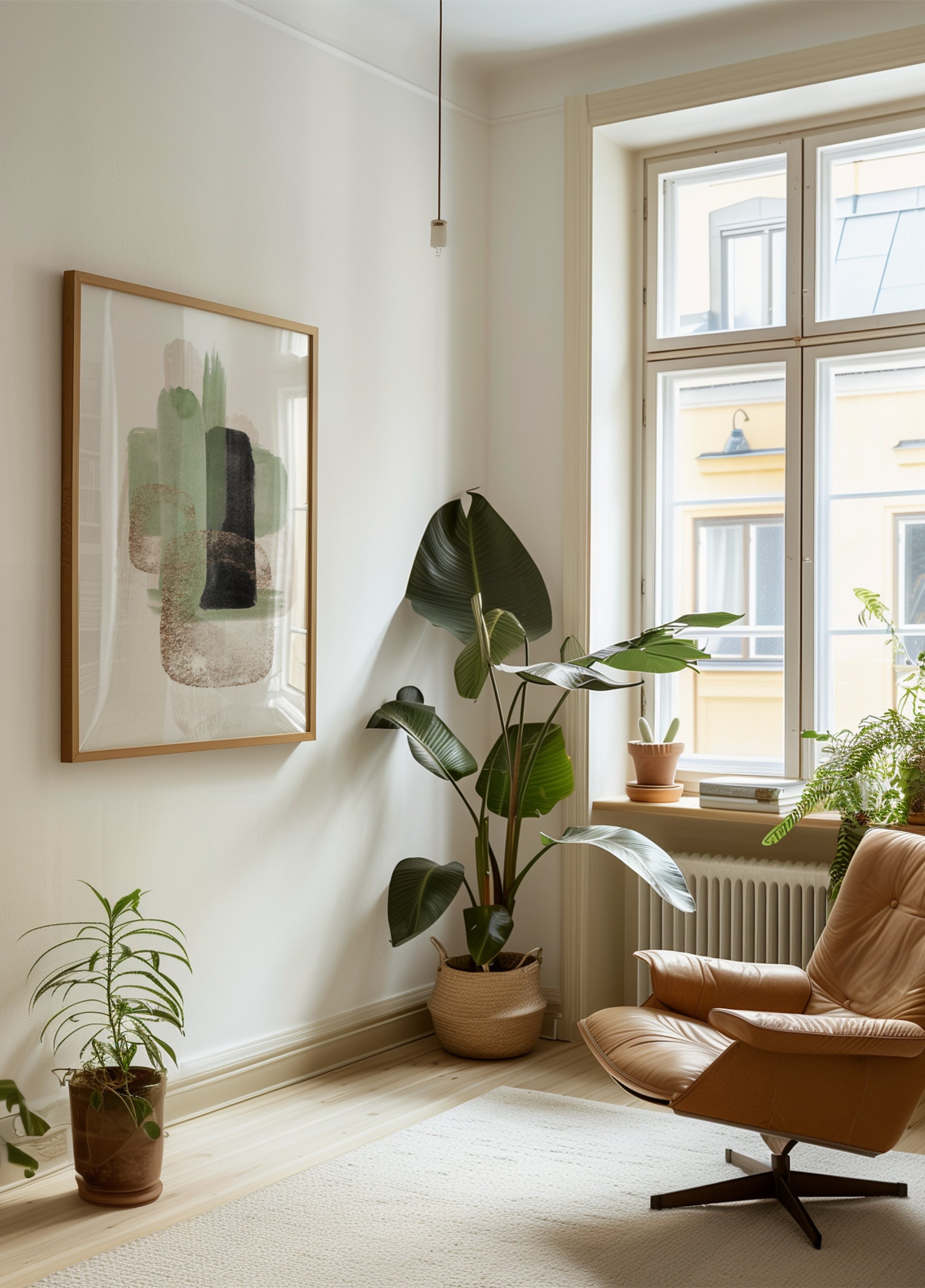 Moderne Salbeigoldstriche