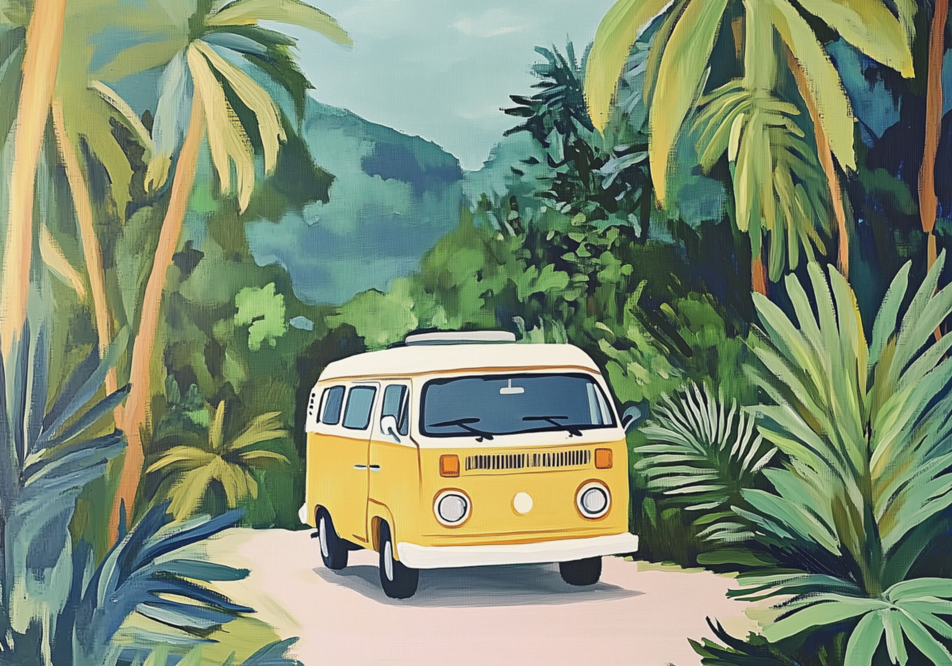 Yellow Van Tropical Adventure