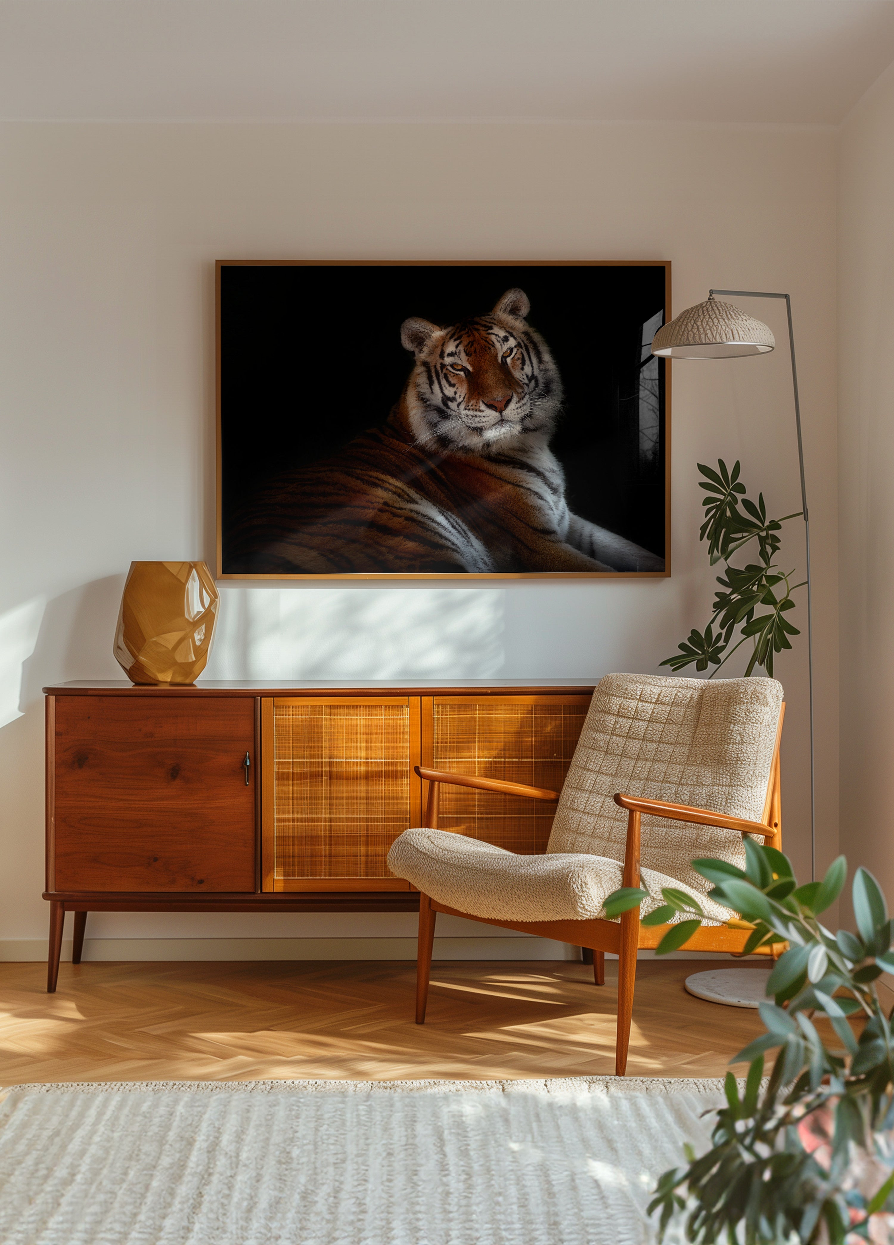 Majestätischer Tigerblick