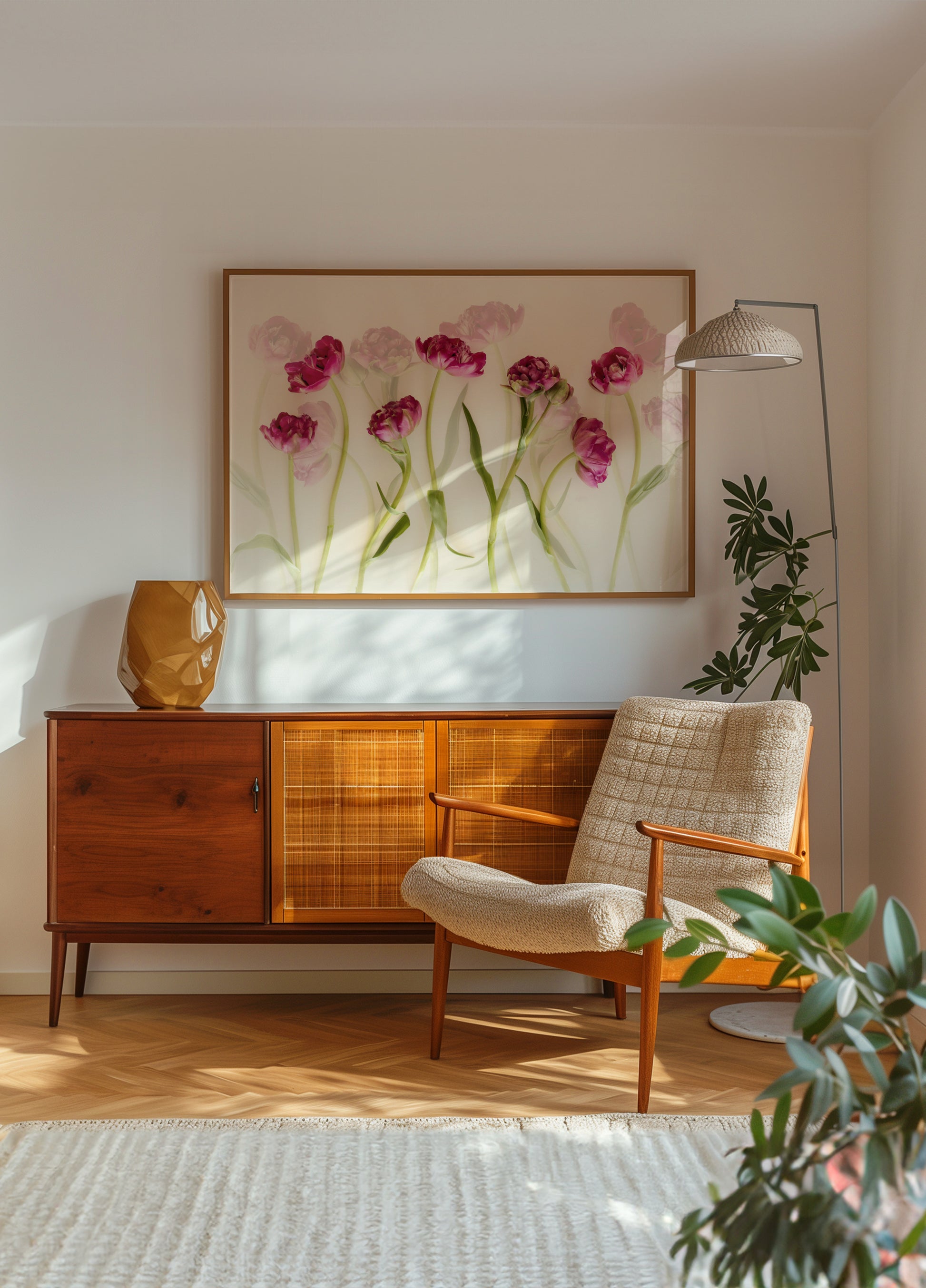 Verträumte rosa Tulpen