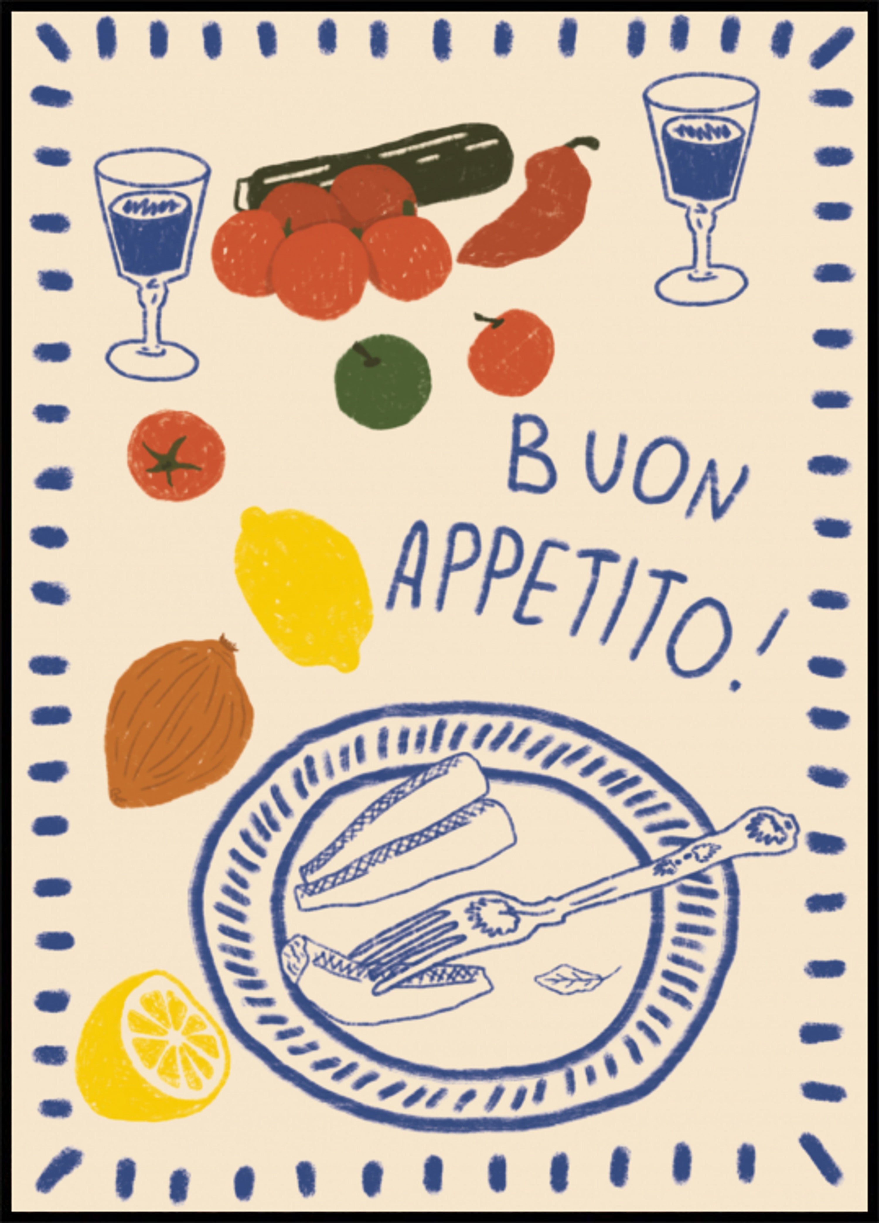 Buon Appetito-Mahlzeit
