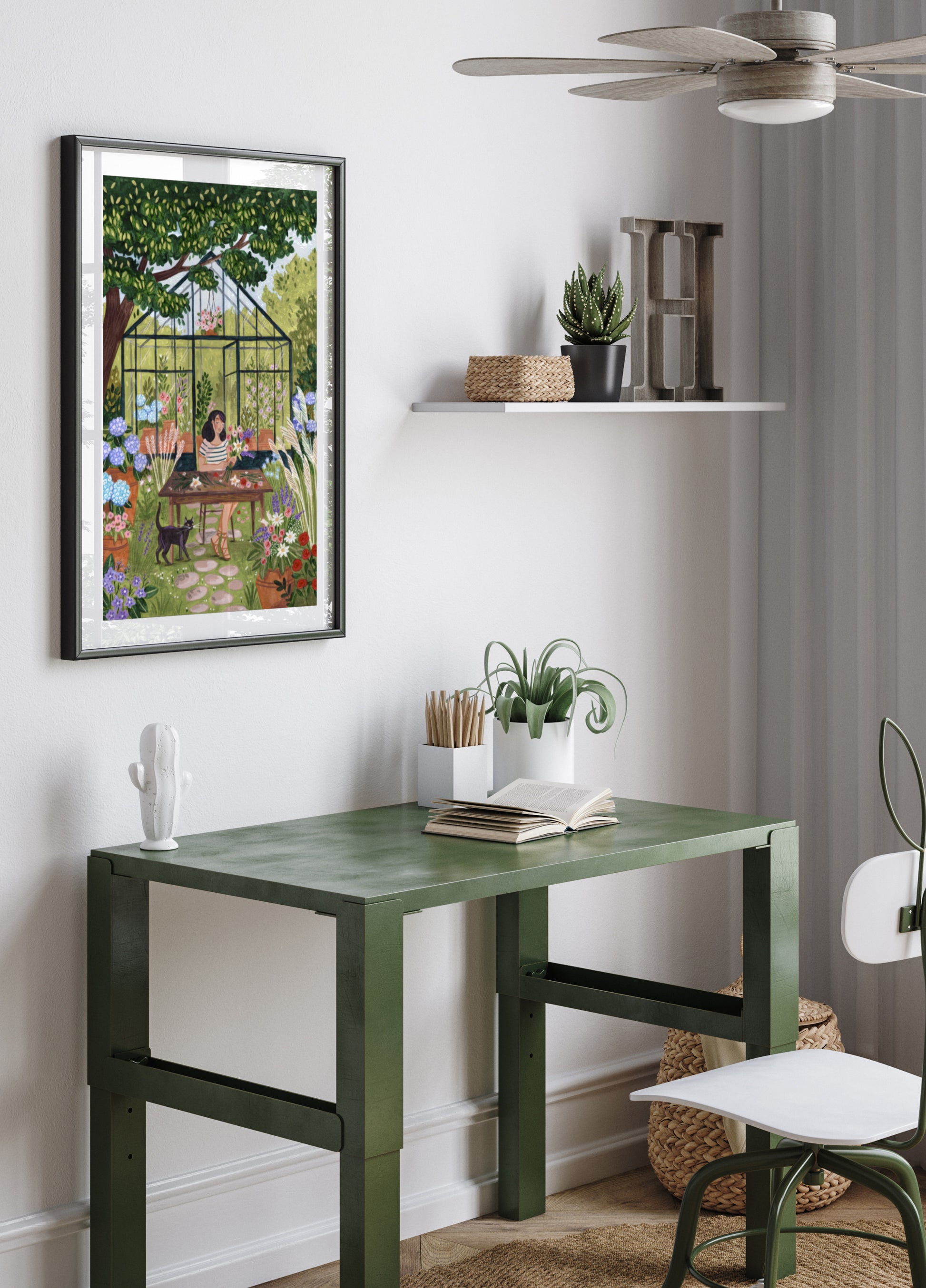 Gartenblumenarrangement