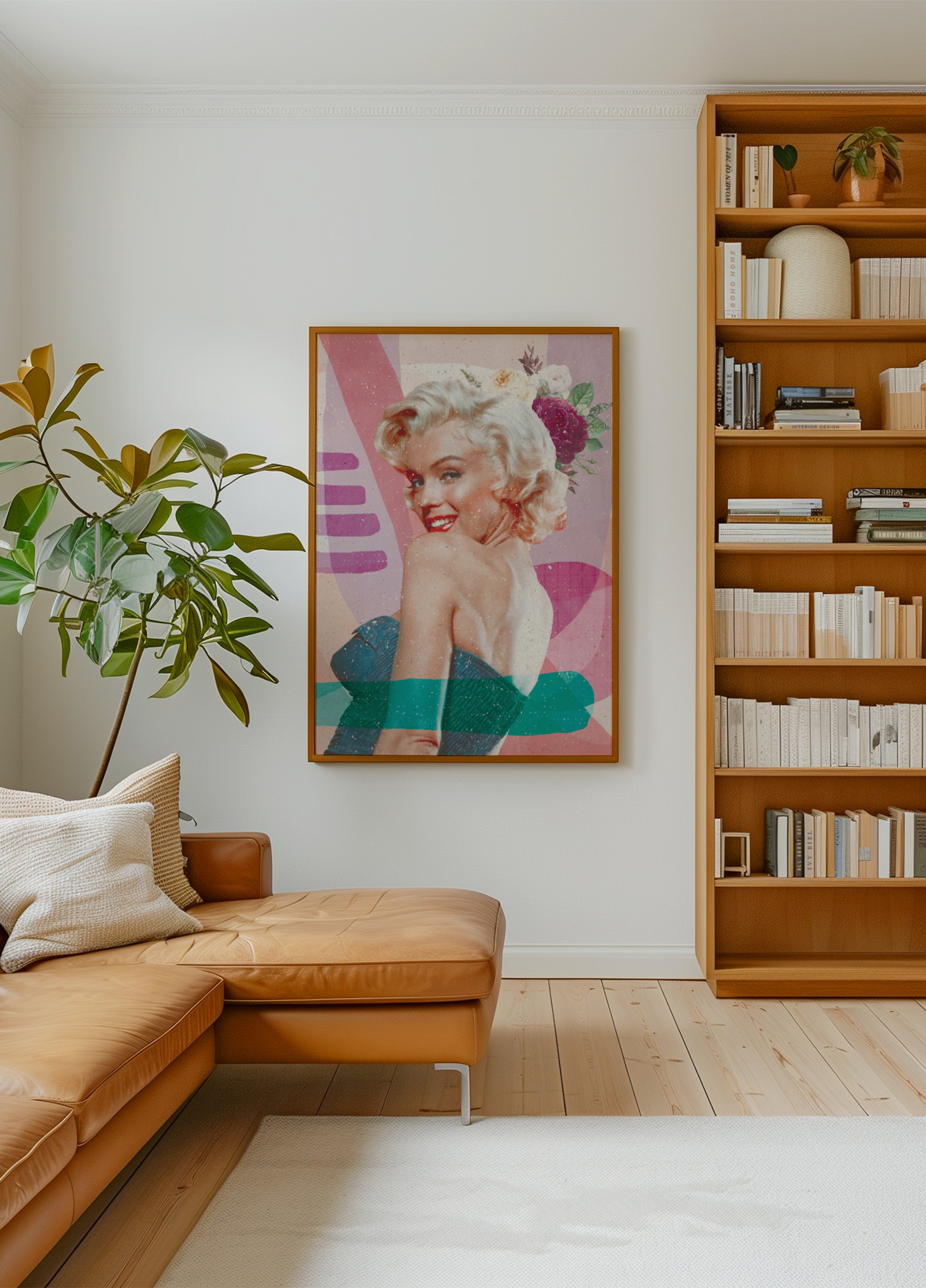 Blonde Glamour-Blumen