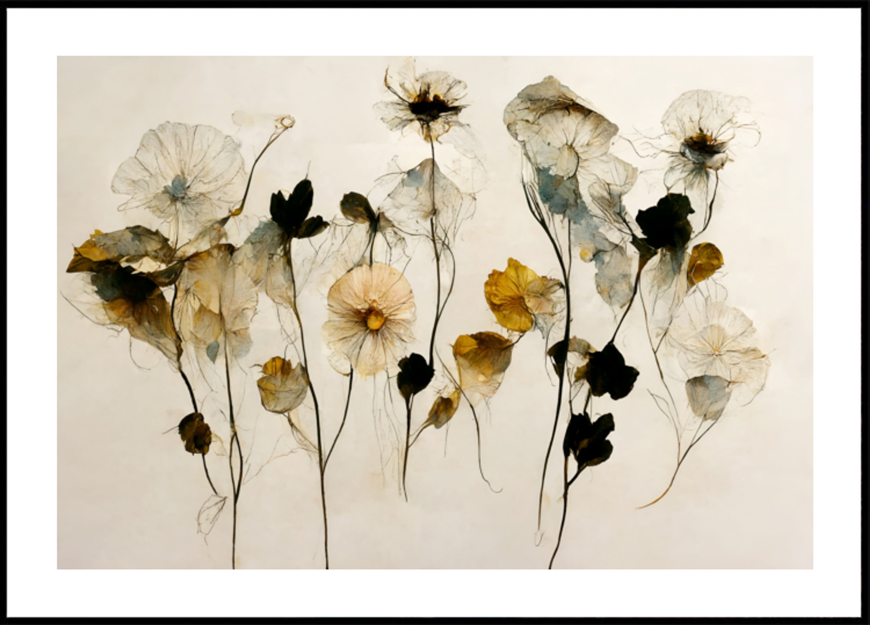 Wunderschöne Trockenblumen