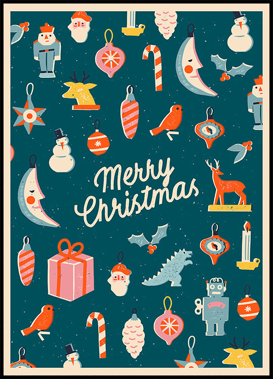 Happychristmasno85 Plakat - Posterbox