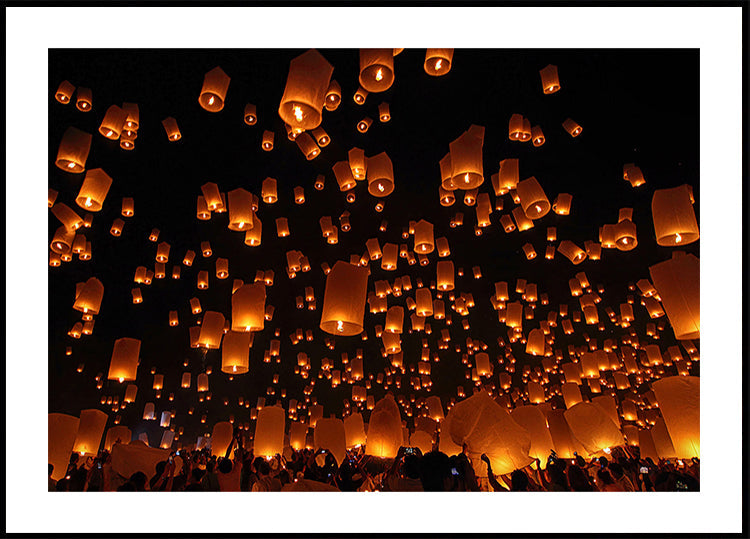 Floating Lanterns - Posterbox